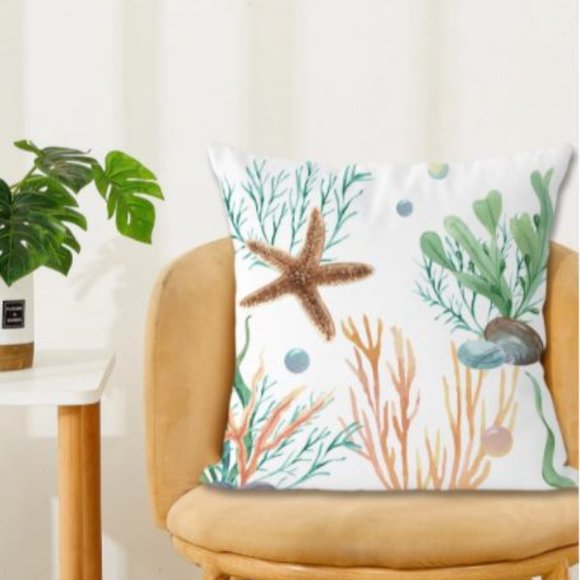 Star fish throw pillow - Picture 2 of 4